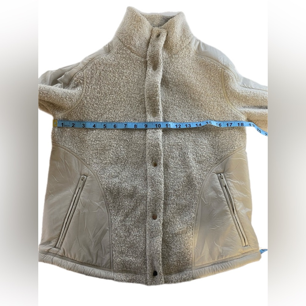 Lululemon Go Cozy Jacket  Heathered Ceramic  size 4 - Picture 11 of 14